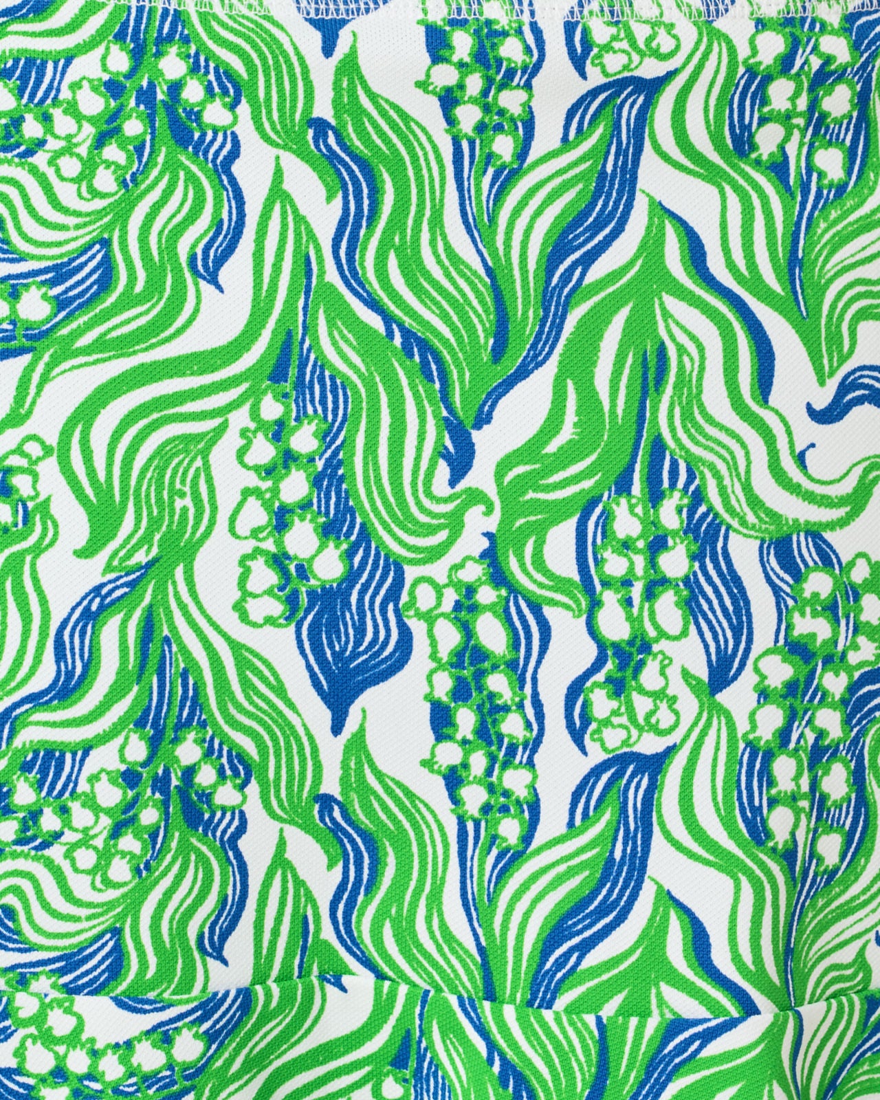 Zadora High Rise Skort UPF 50+ Putting Green Lilly Of The Valley