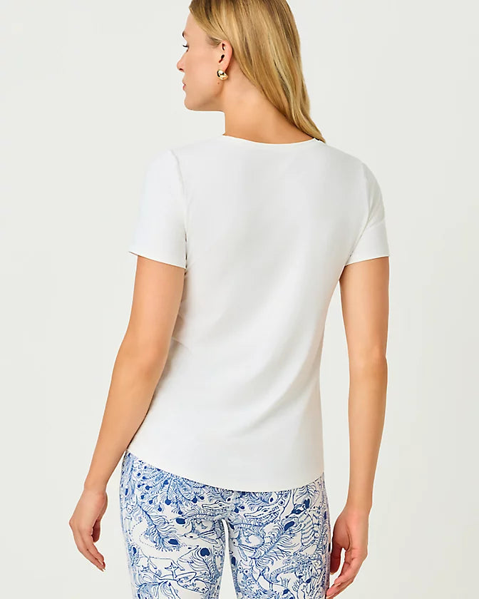 Westley Active Tee UPF 50 - Resort White