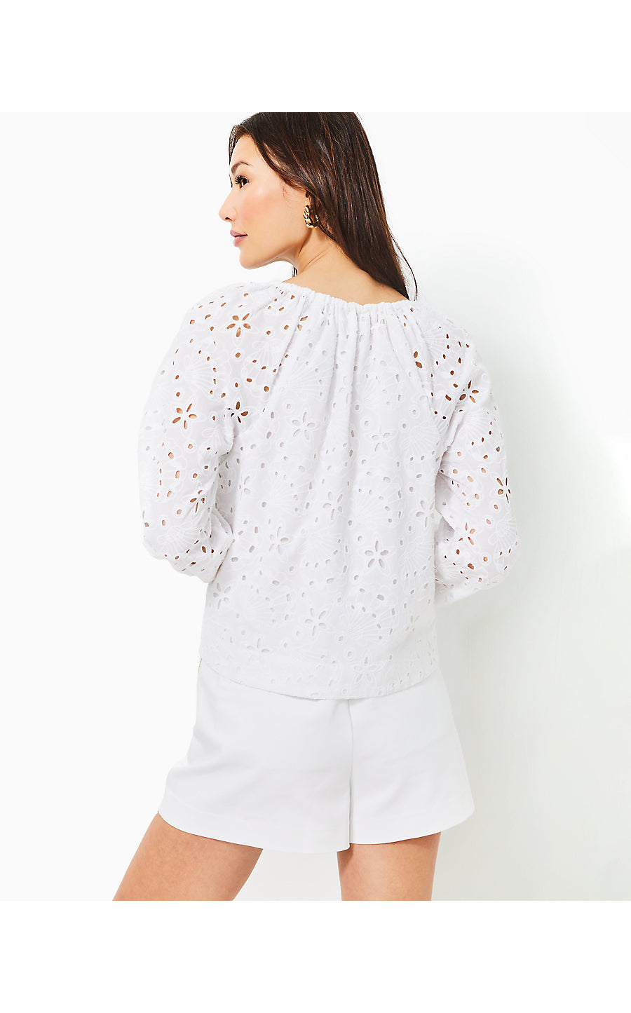 SARISSA STRETCH SHORT - RESORT WHITE