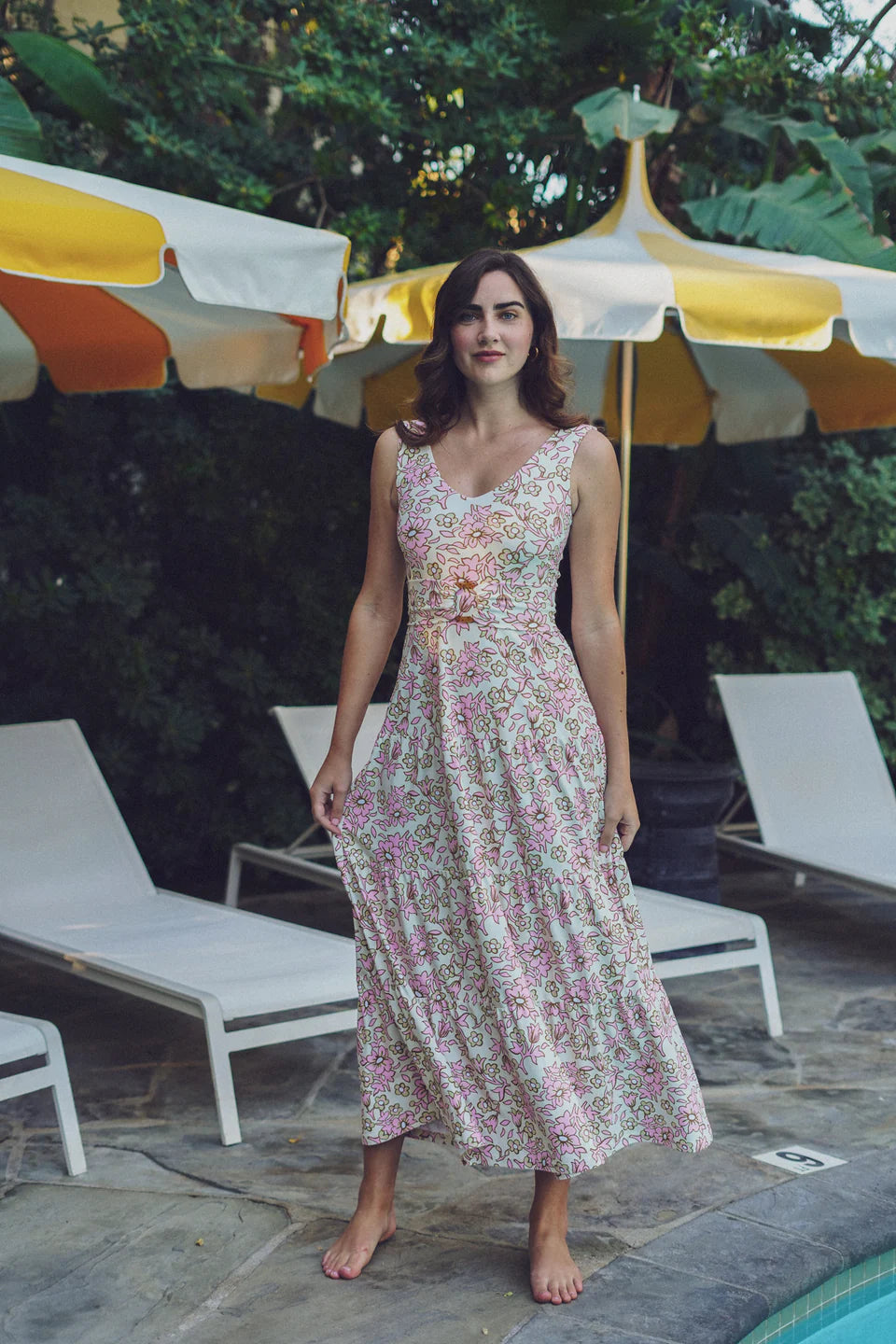 THE GINGER DRESS - MARACON PETALS