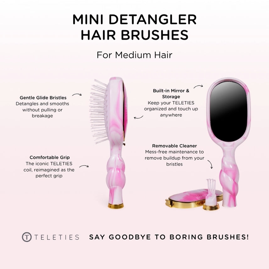 Mini Detangler Brush - Medium Hair - Pinch Me!