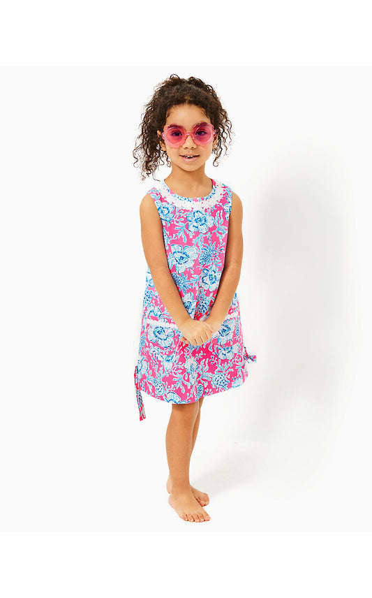LITTLE LILLY CLASSIC SHIFT - ROXIE PINK -WAVE N SEA