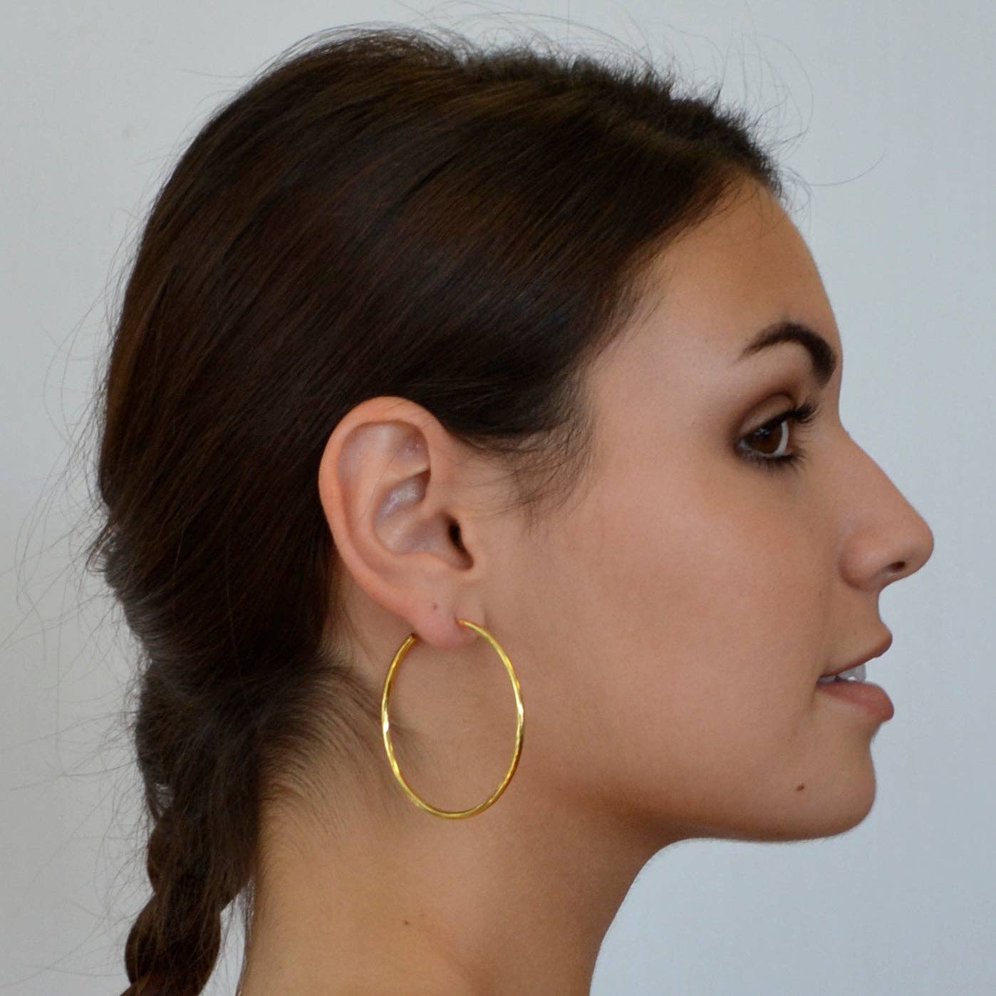 Betty Carré - DEAUVILLE HOOP EARRINGS: Gold
