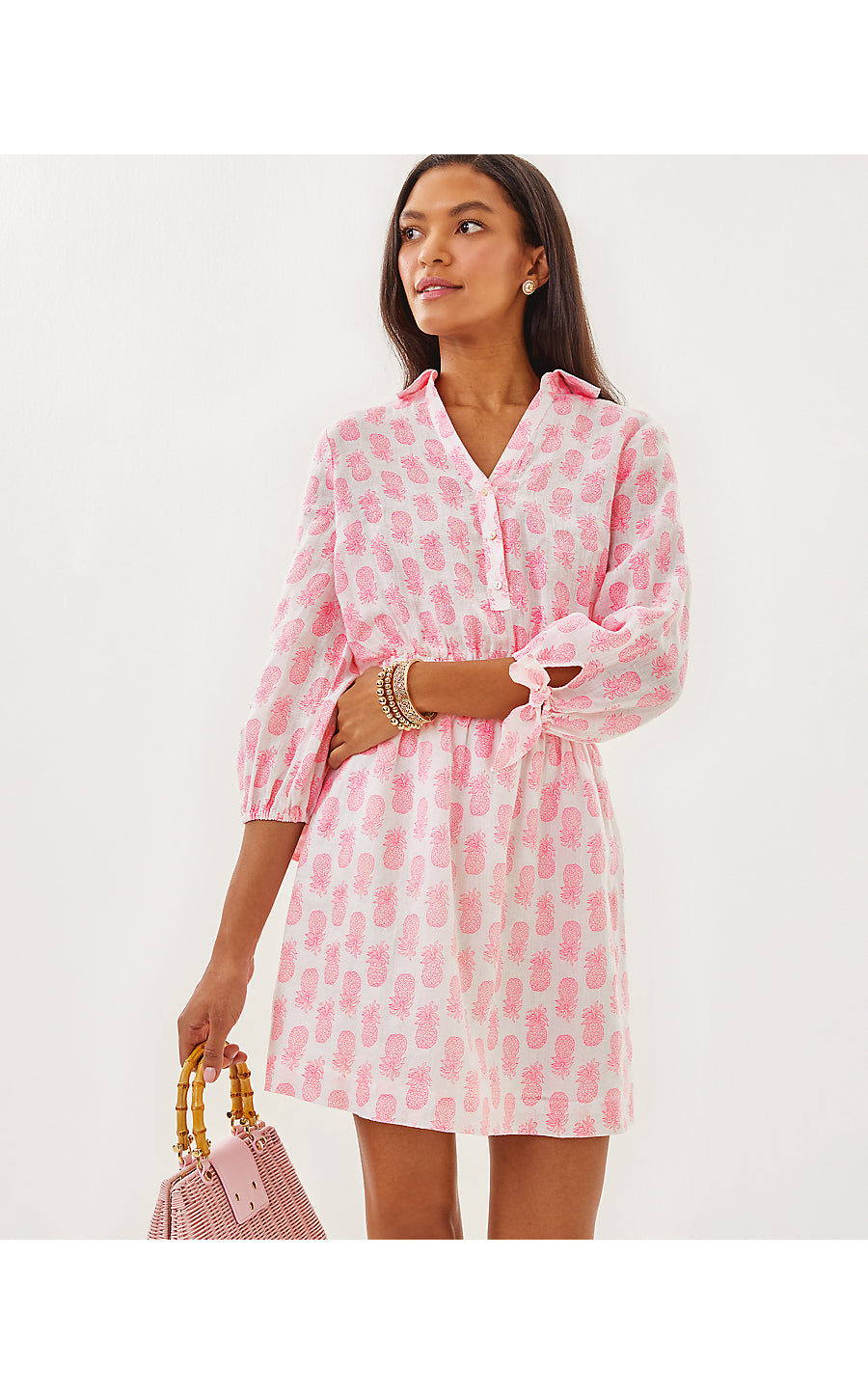 ABRALYNN DRESS - ROUSSEAU PINK - SLICE OF SUNSHINE