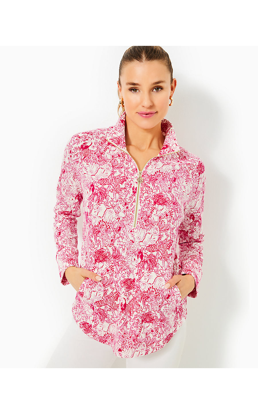 SKIPPER POPOVER - RASPBERRY ROUGE - ANIMAL MAGNETISM