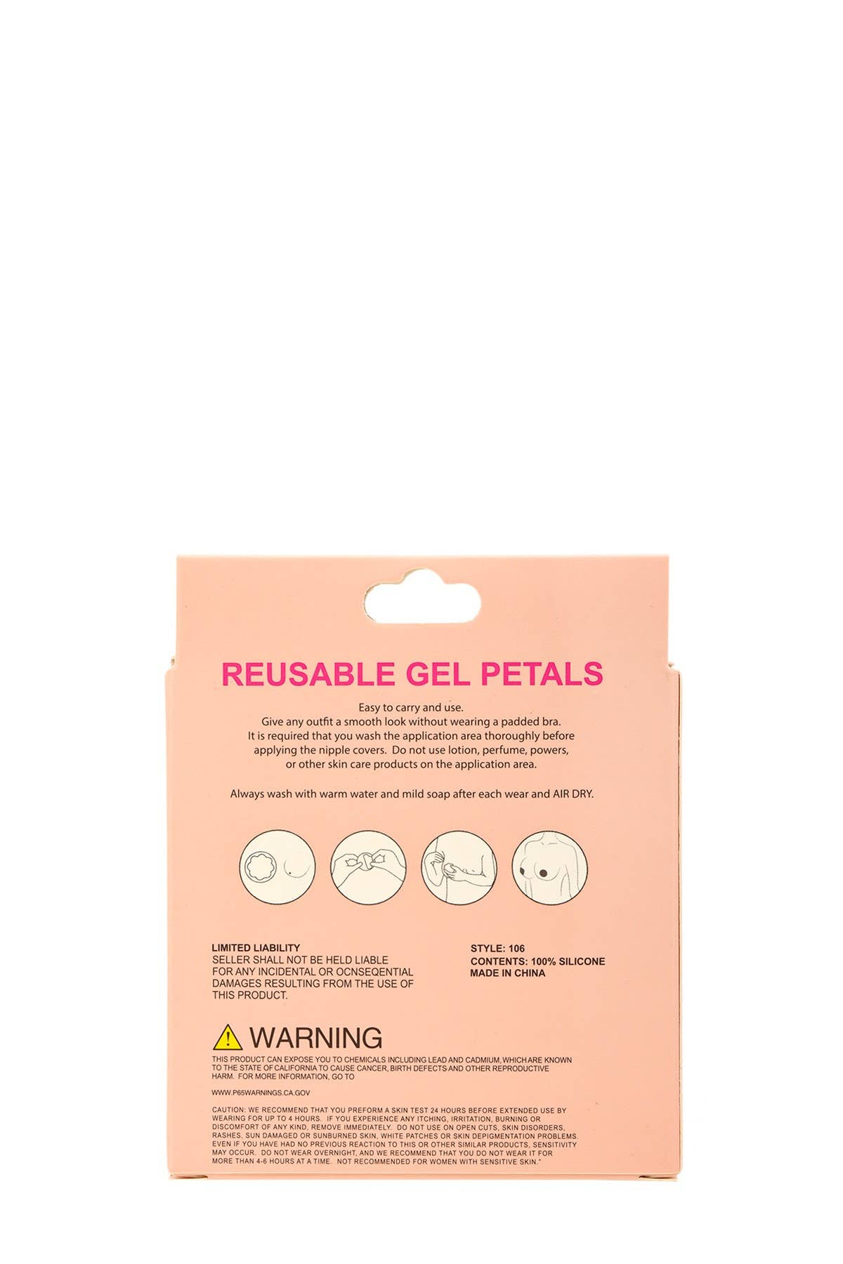 Stella K - REUSABLE GEL PETALS: Brown