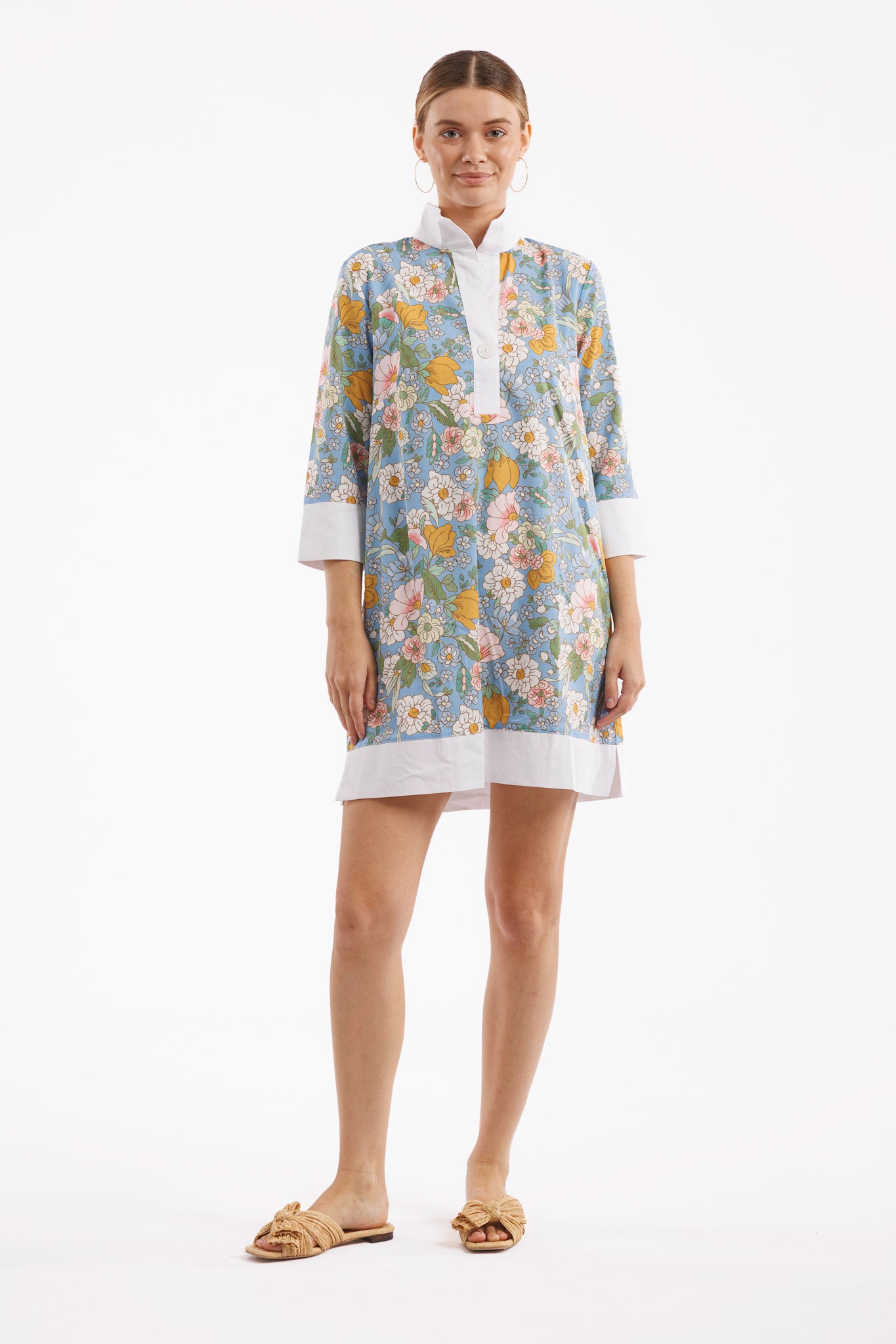 SIMONE DRESS - MARIGOLD POT