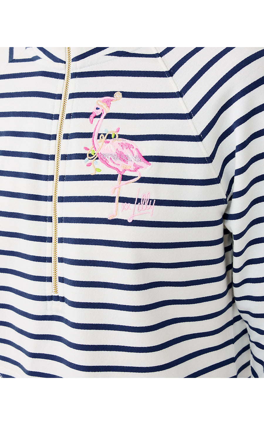SKIPPER POPOVER - MULTI - HOLIDAY FLAMINGO GRAPHIC
