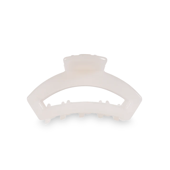 OPEN COCONUT WHITE TINY CLAW HAIR CLIP