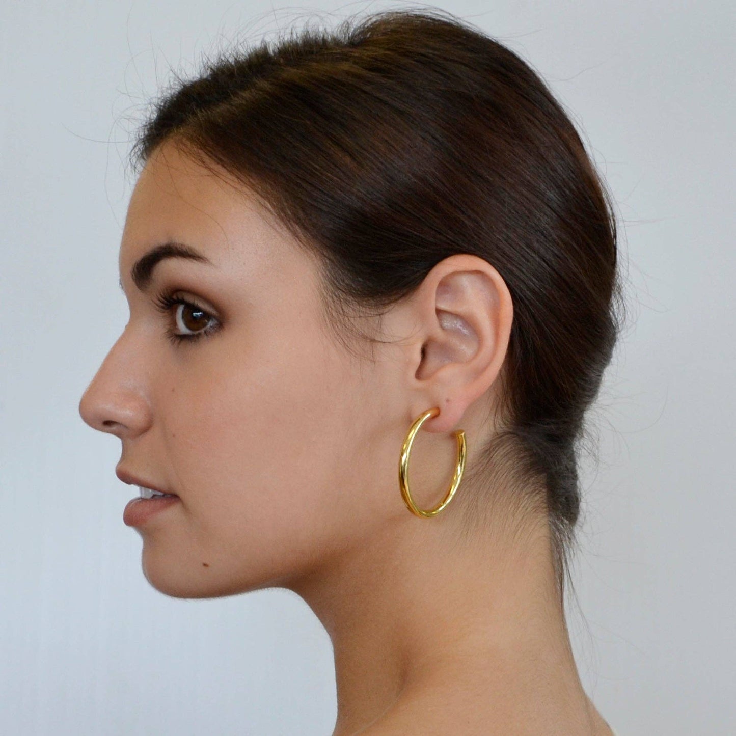 Betty Carré - MARIGOT HOOP EARRINGS: Gold