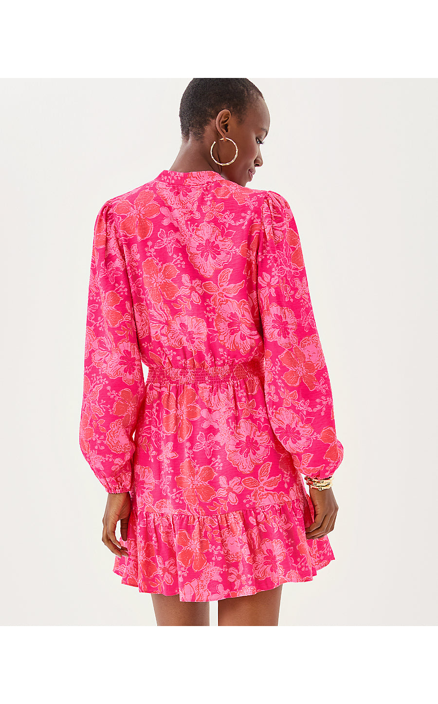 AXTON DRESS - SUN SHELL PINK - BIG PARTY