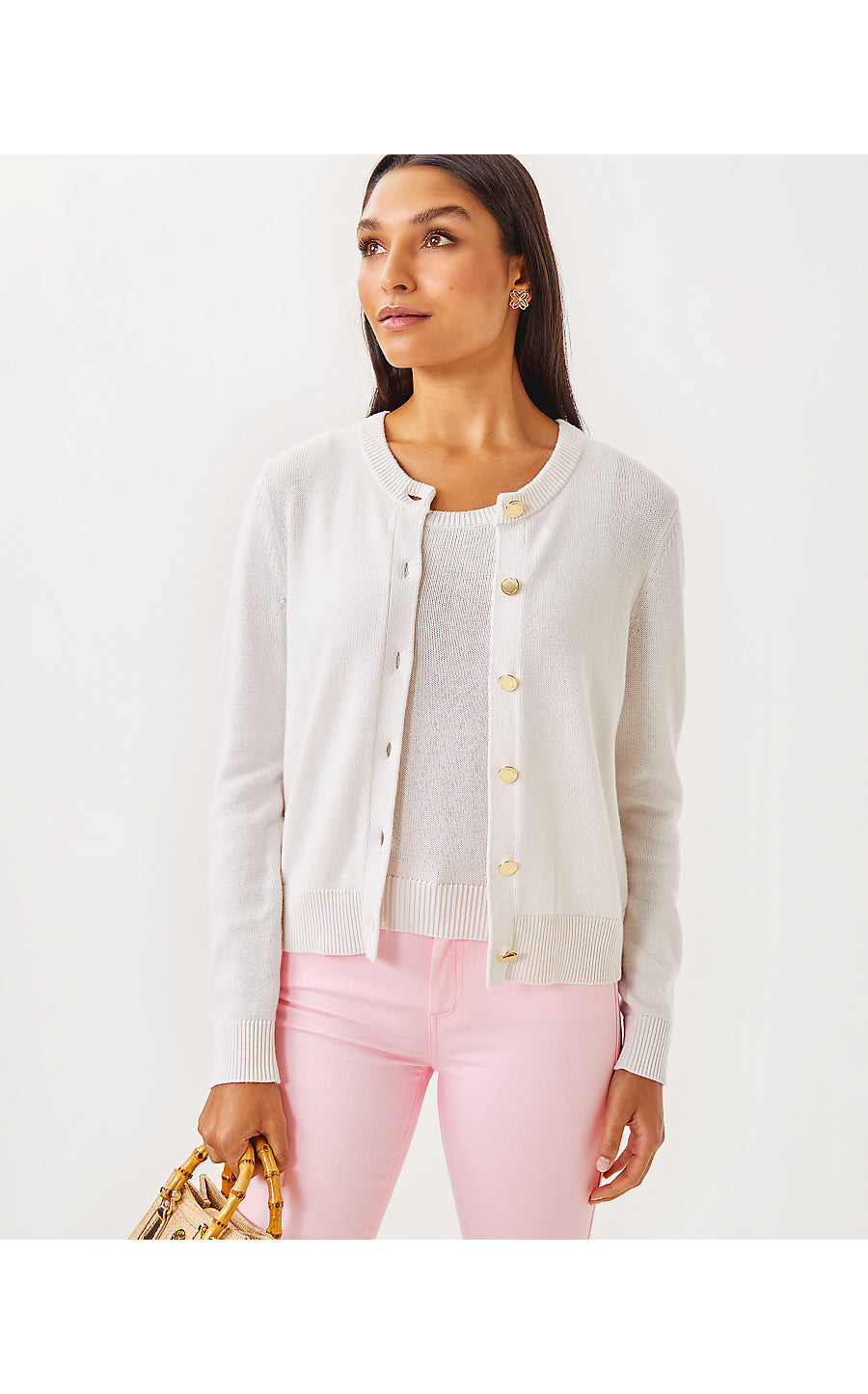 AMALIA CARDIGAN - RESORT WHITE