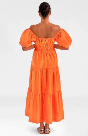 HEIDY DRESS - ORANGE