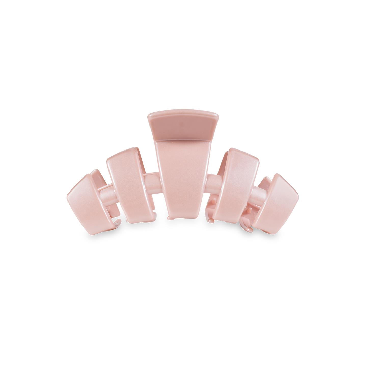 TELETIES - Classic Hair Clip | Tiny | Pearly Pink