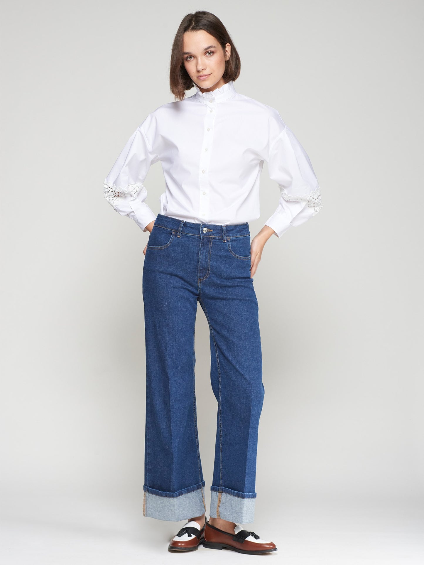 Trouser Victoria Denim Medio