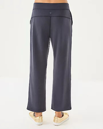 ALWYN UPF 50+ CROP PANT - NOIR