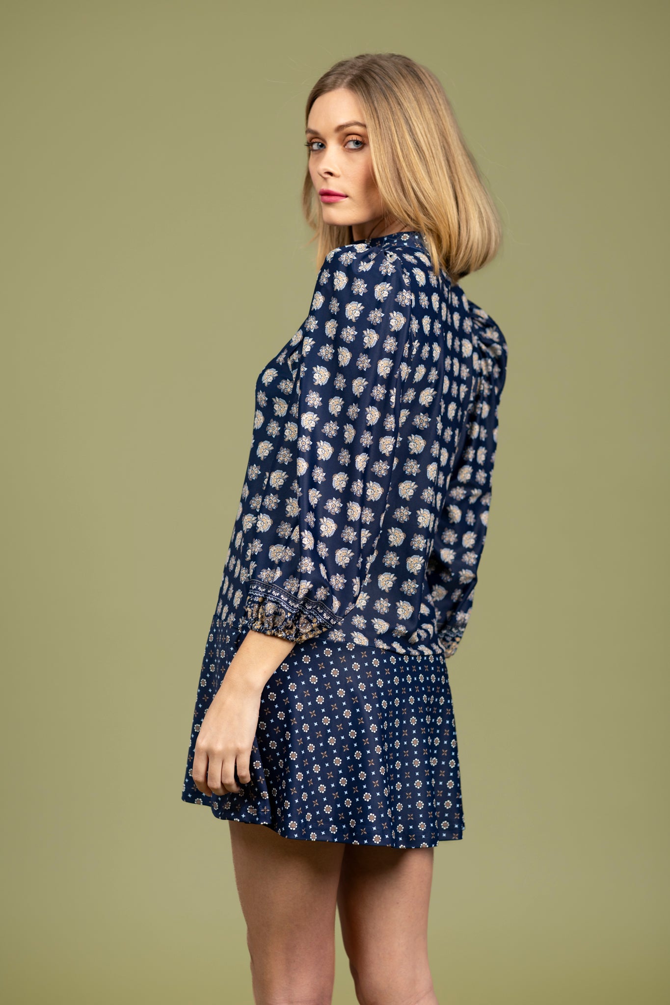 HAZEL DRESS - FLORA PAISLEY MULTI