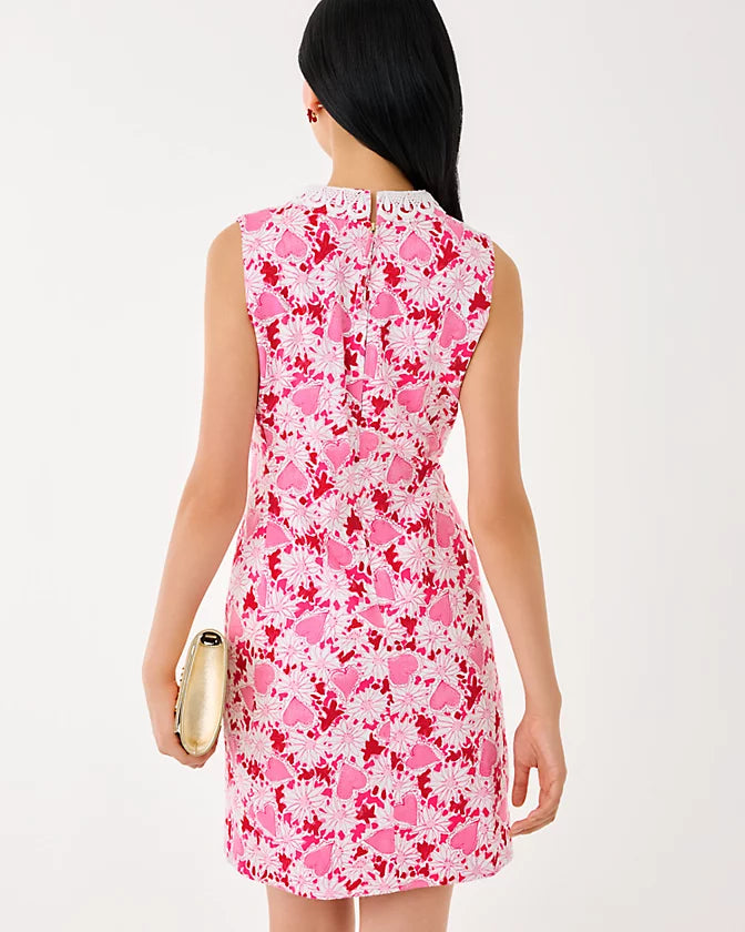 CLEODORA STRETCH SHIFT - COCONUT - DEAR HEART