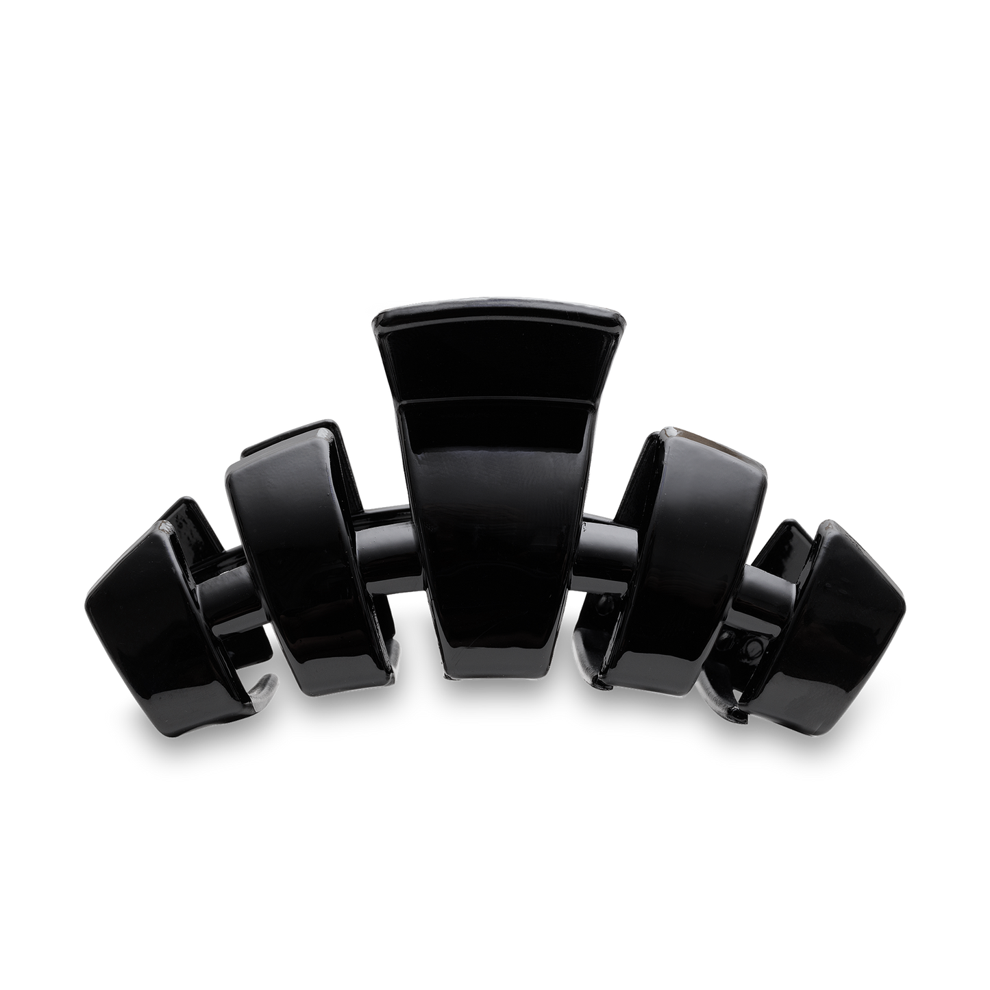 TELETIES - Classic Hair Clip | Large | Jet Black