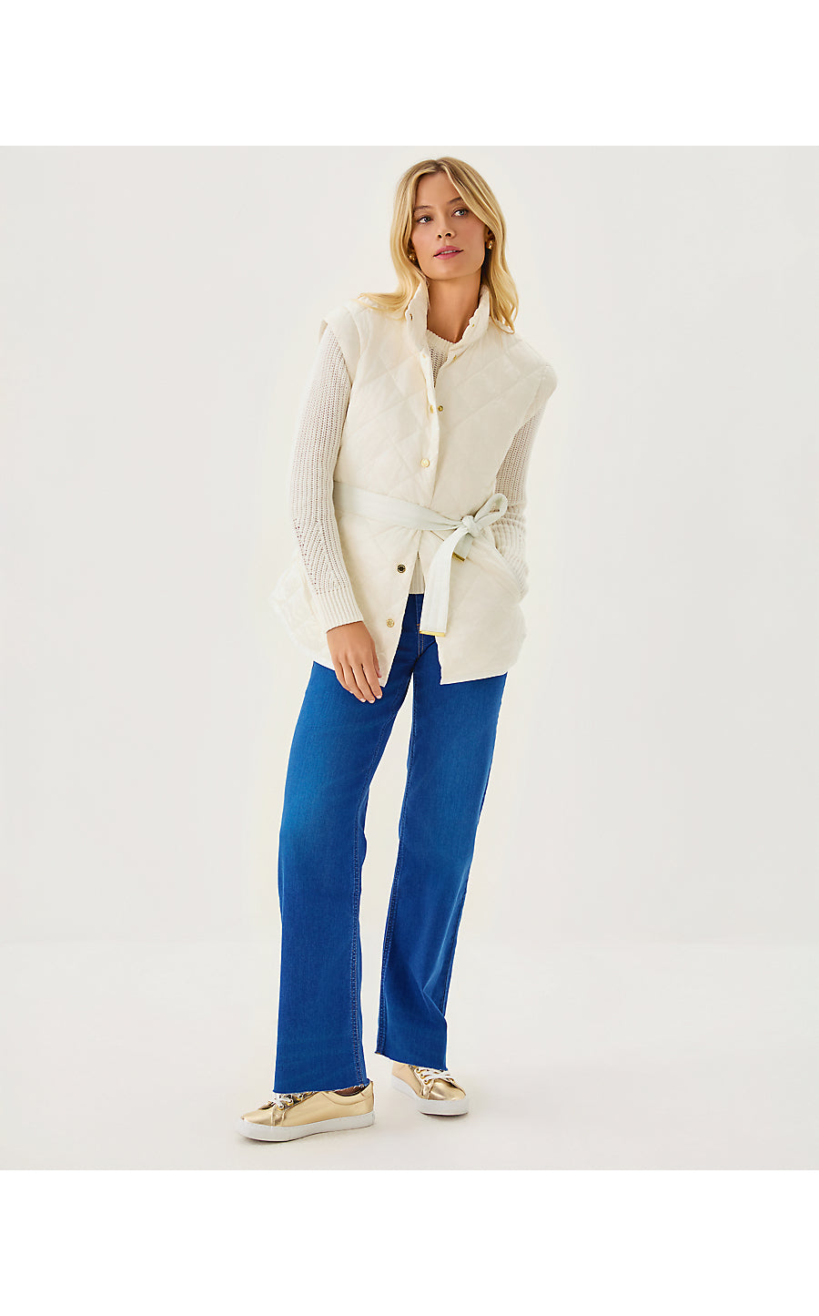 ADENNA VEST - COCONUT
