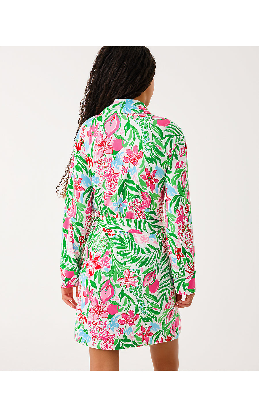 JANINE PJ ROBE - MULTI - GLOWING GARDENS