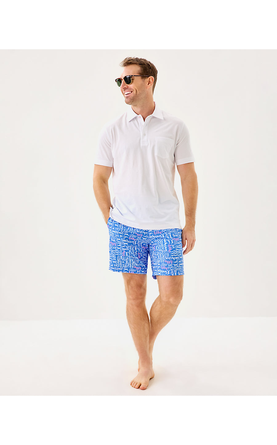 MENS STUFF DEL LAGO SWIM - SUNWASHED BLUE - SEACRETS