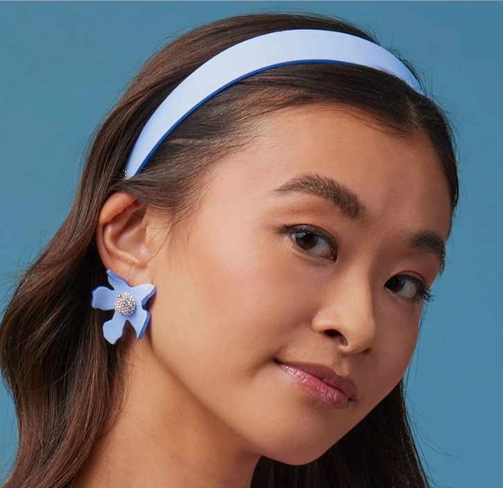 LAKE BLUE EMMA ACETATE HEADBAND