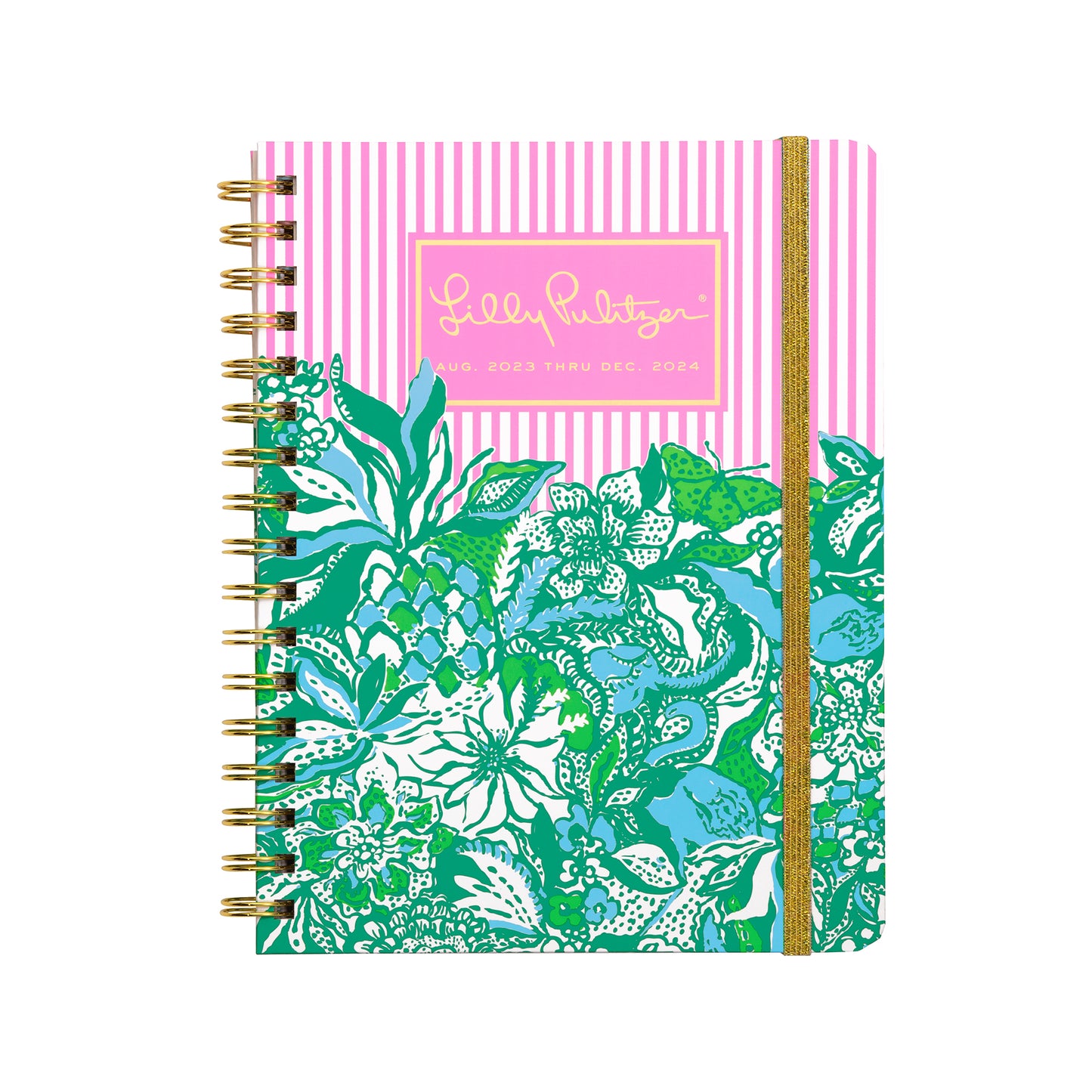 17 Month Monthly Planner - Safari Sangria
