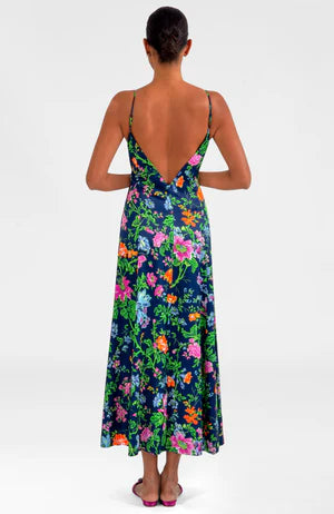 SWAY AND TWIRL MAXI DRESS - ENGLISH GARDEN