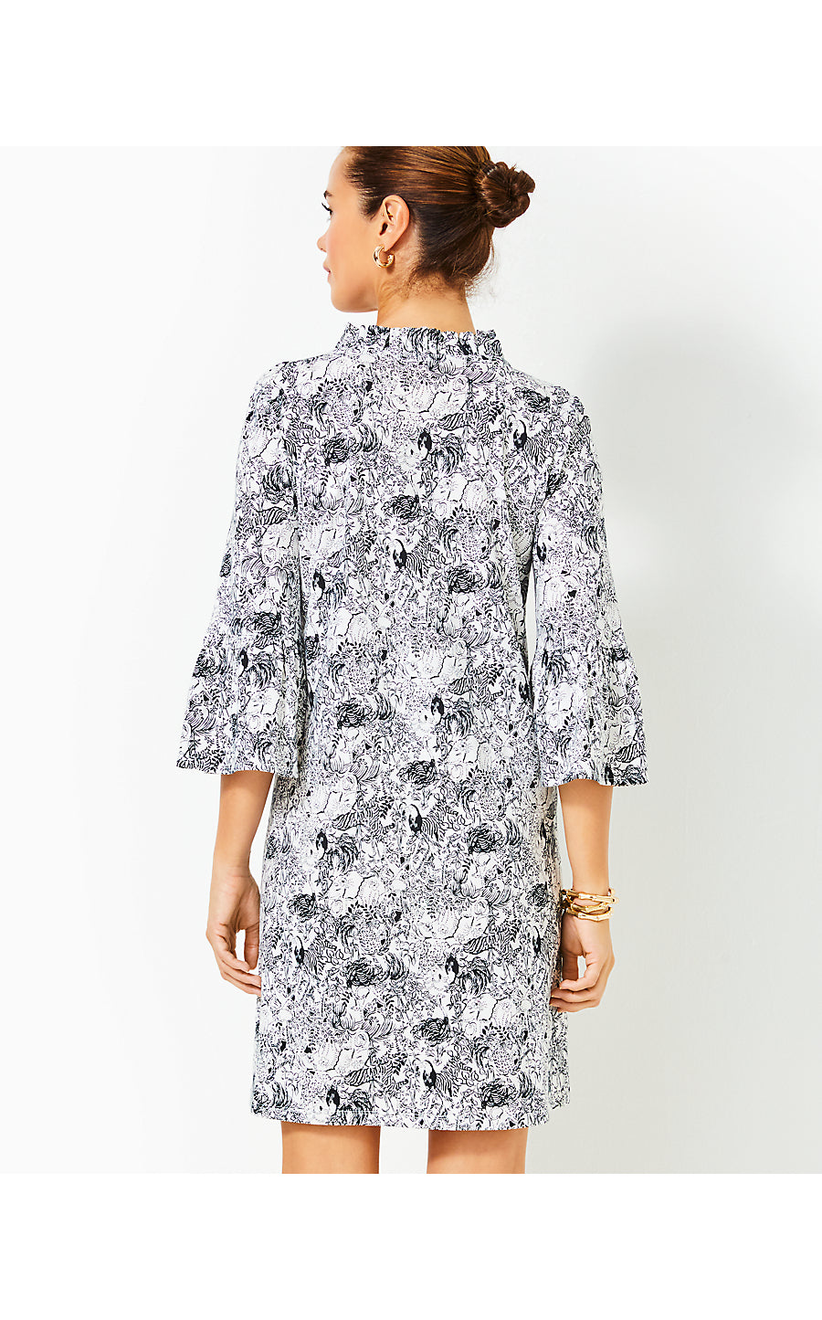 HAYES DRESS - ONYX - ANIMAL MAGNETISM