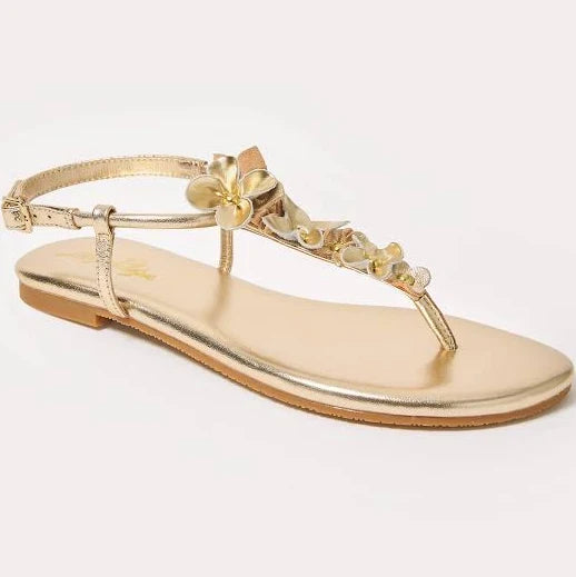 SHELLEY SANDAL - GOLD METALLIC