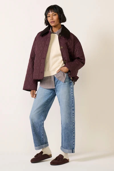 Moria Quilted Jacket- Fig
