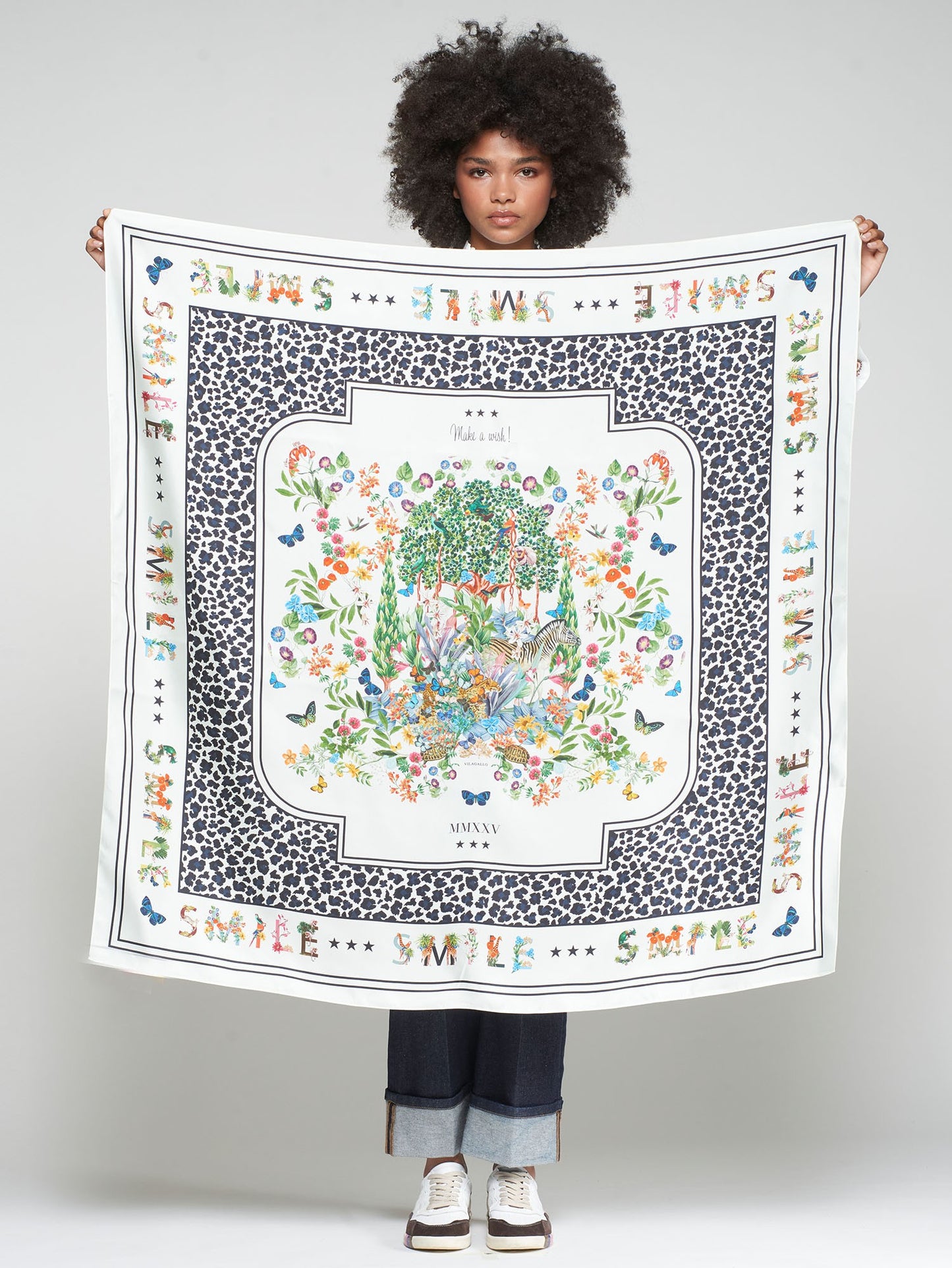 FOULAR SILK MAKE A WISH SEDA