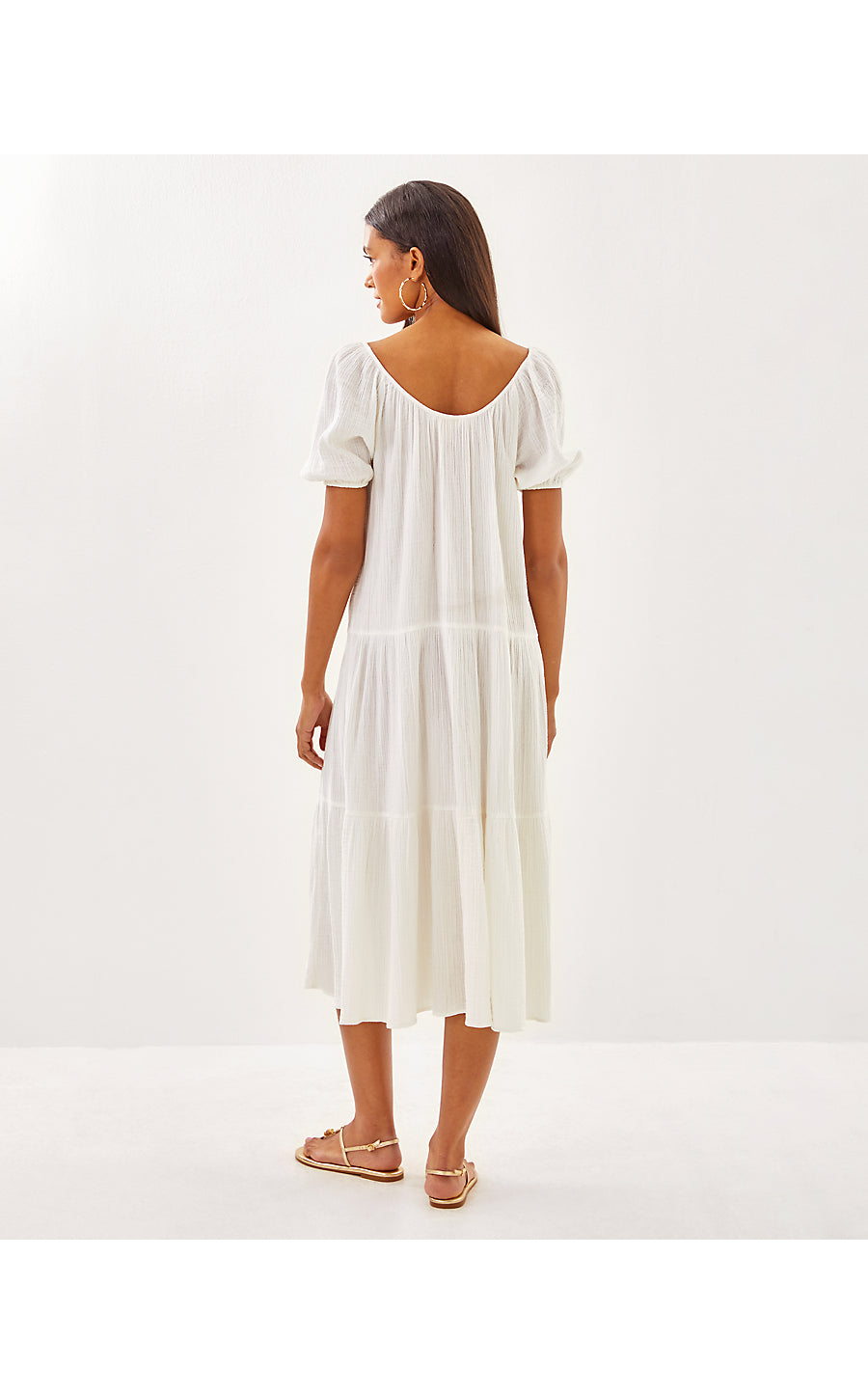 ZEMINI MAXI COVERUP - RESORT WHITE