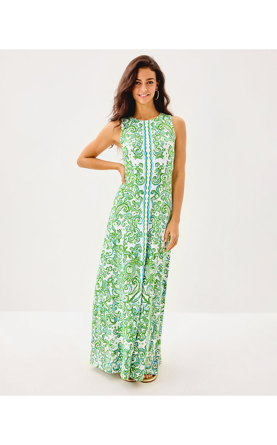 ELLISON MAXI DRESS - RESORT WHITE - SOL MATES ENGINEERED KNIT DRESS