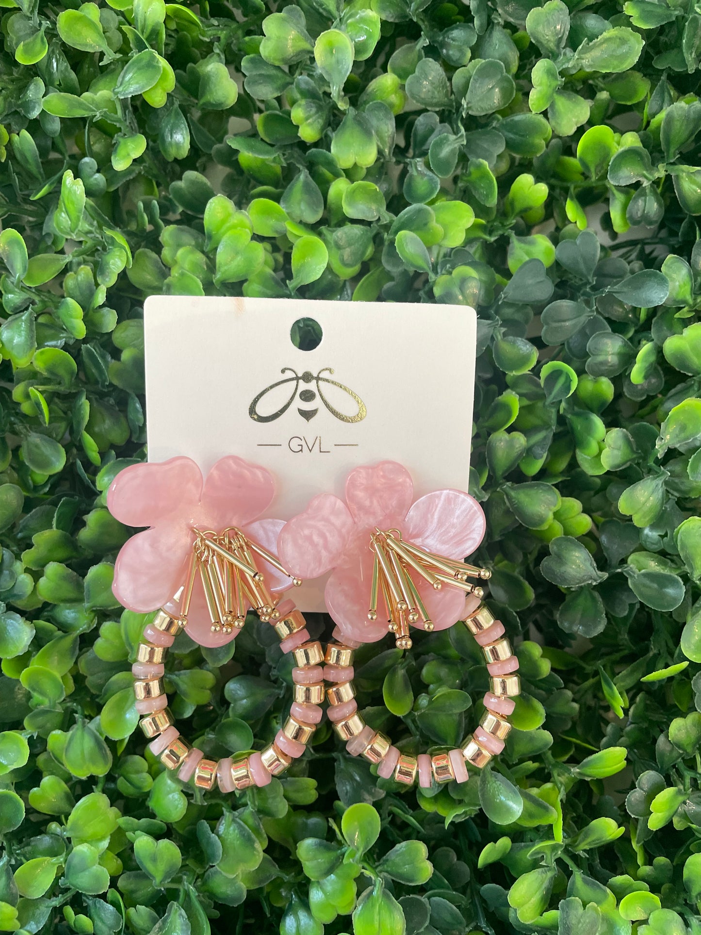 CAMELLIA EARRINGS