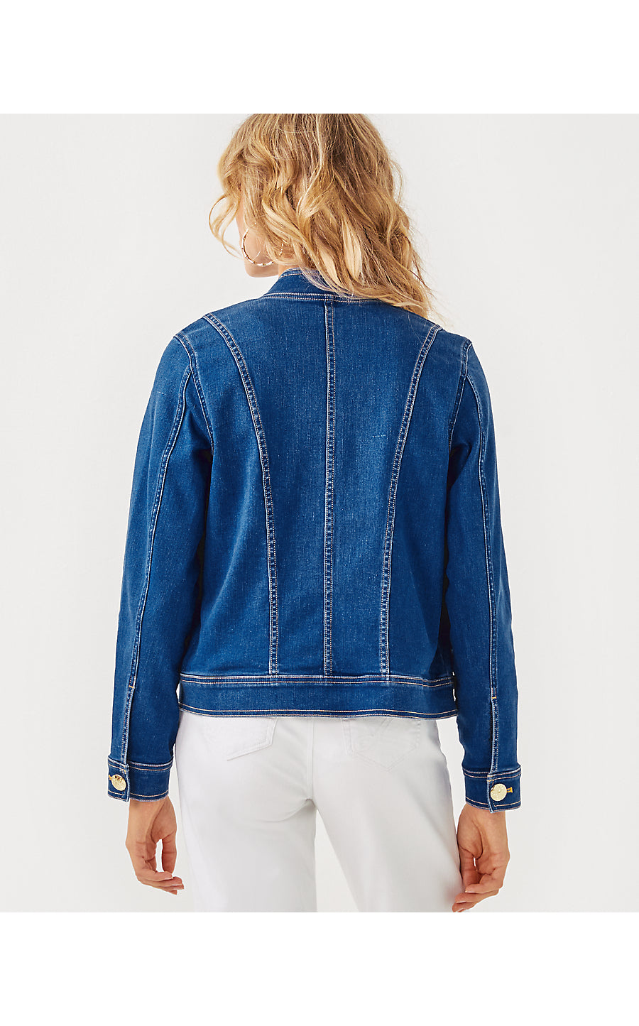 SHEPA DENIM JACKET - MEDIUM WASH