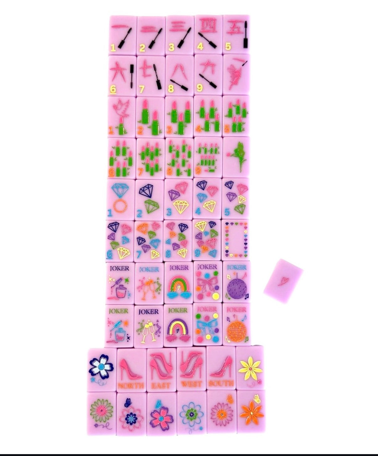THE GIRLY LINE - LAVENDER - MAHJONG