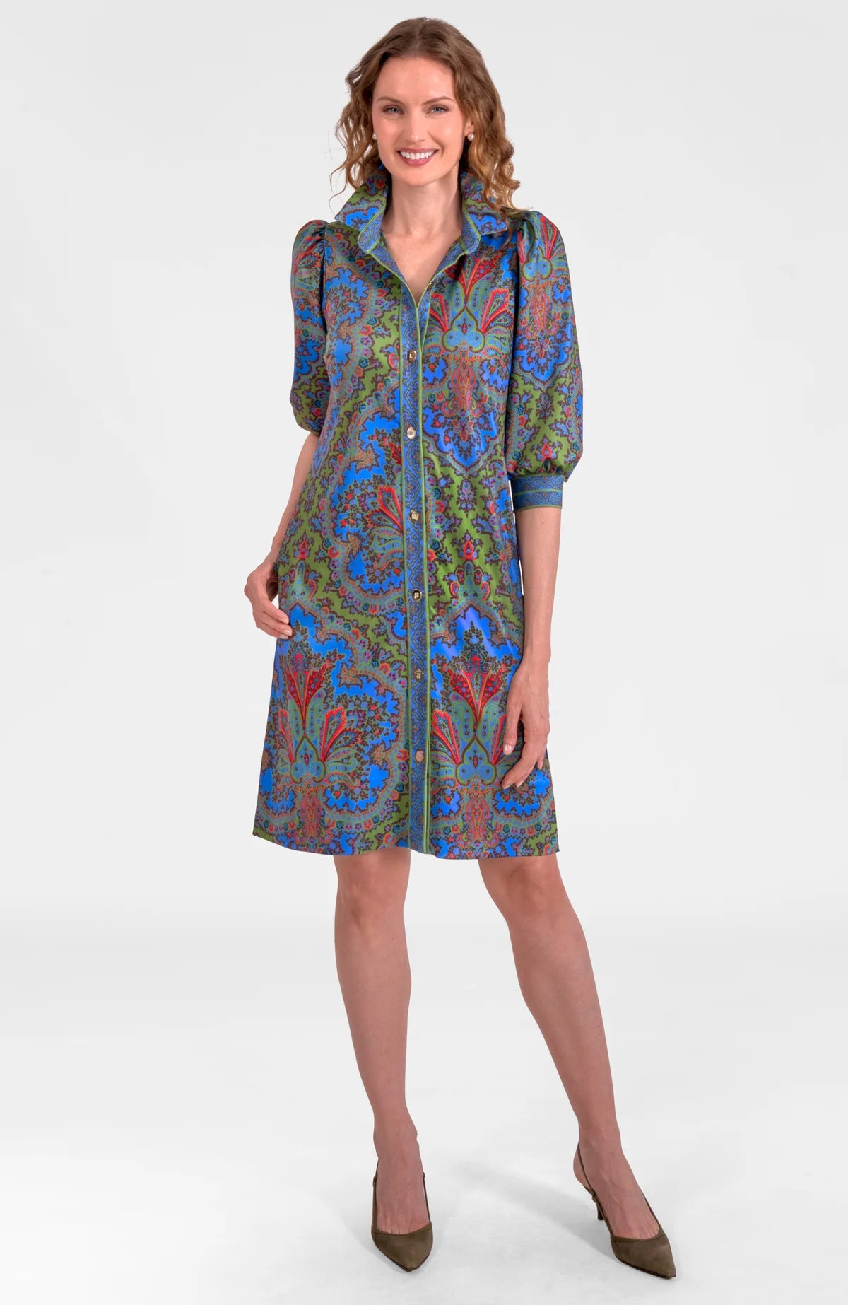 SWAGGER DRESS - PASSION PAISLEY