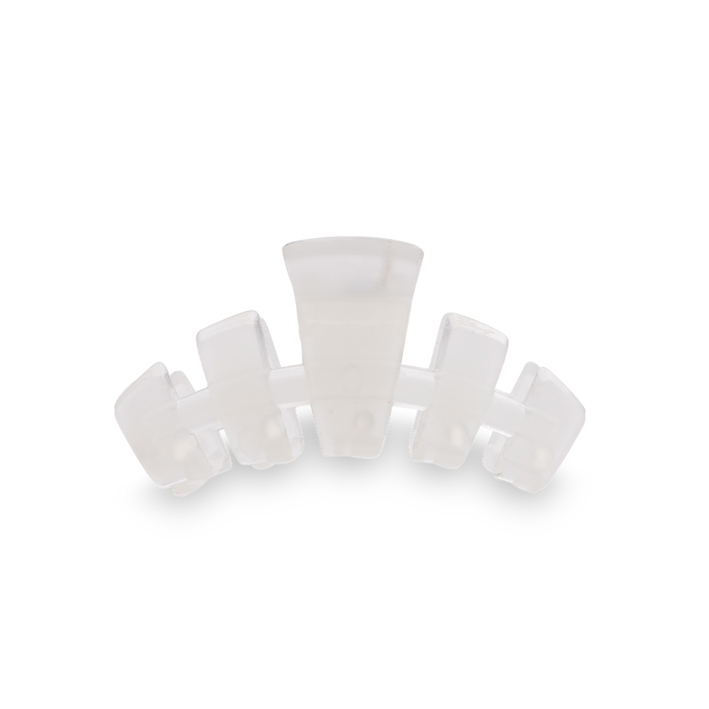 TELETIES - Classic Hair Clip | Tiny | Coconut White