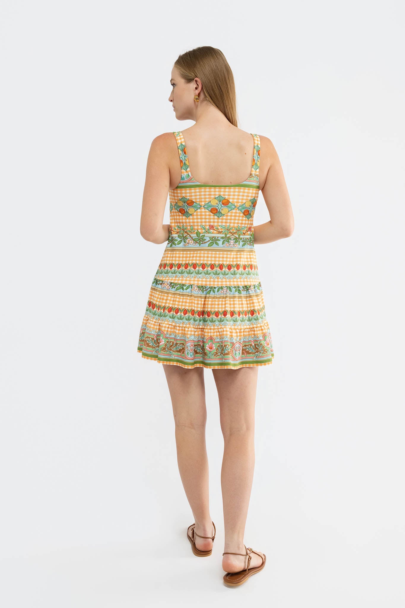 Ines Dress - Garden Gingham