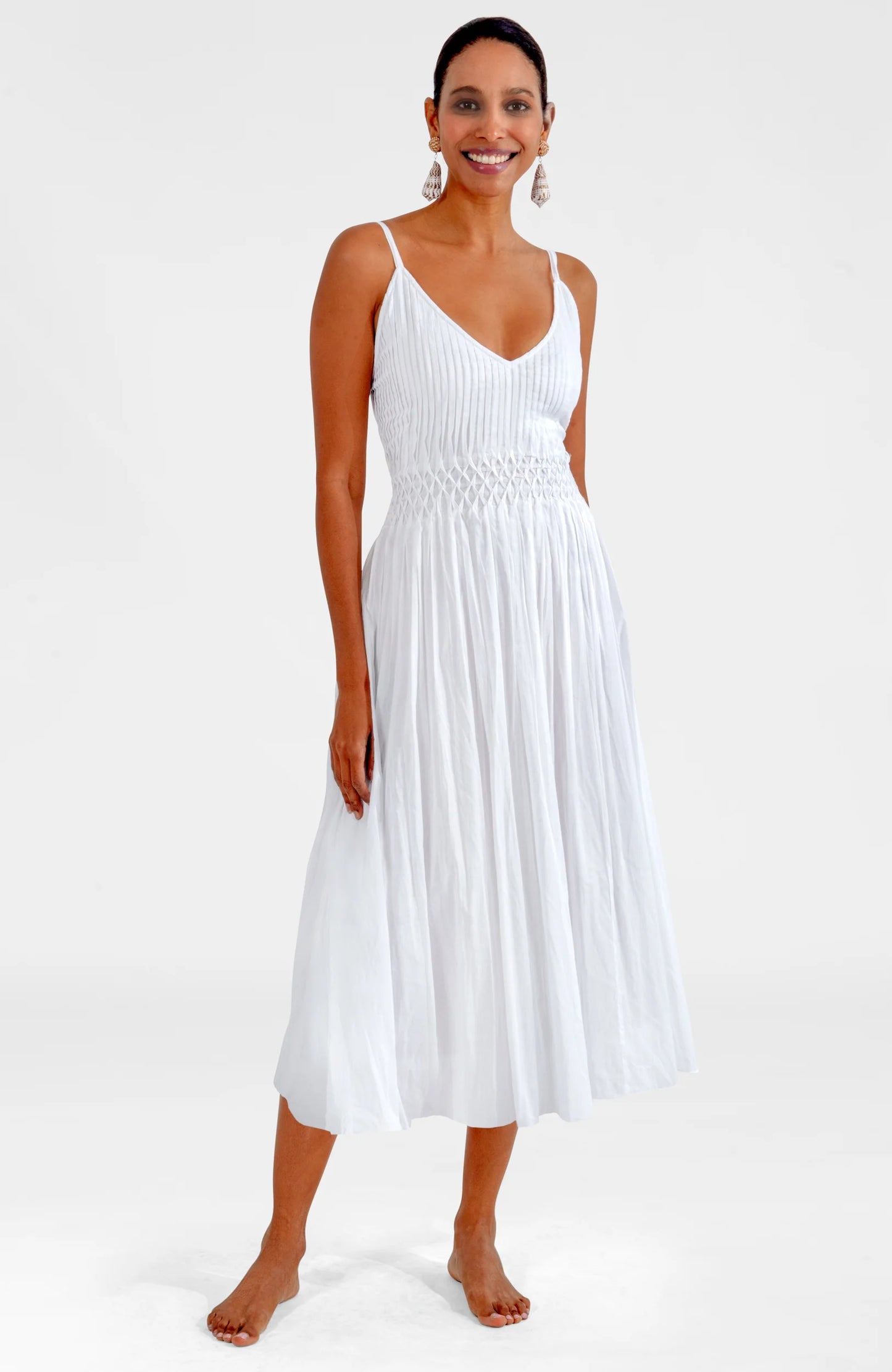 VENUS GODDESS DRESS - WHITE
