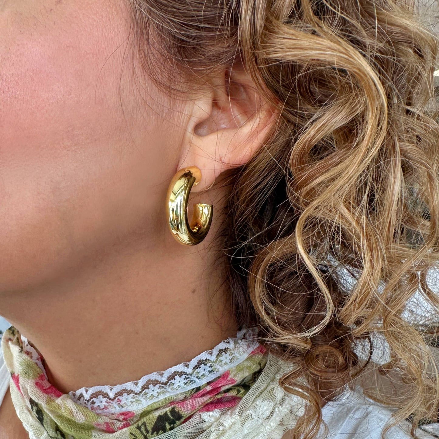 Betty Carré - LISO HOOP EARRINGS