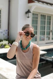 Wheeler Necklace Agate