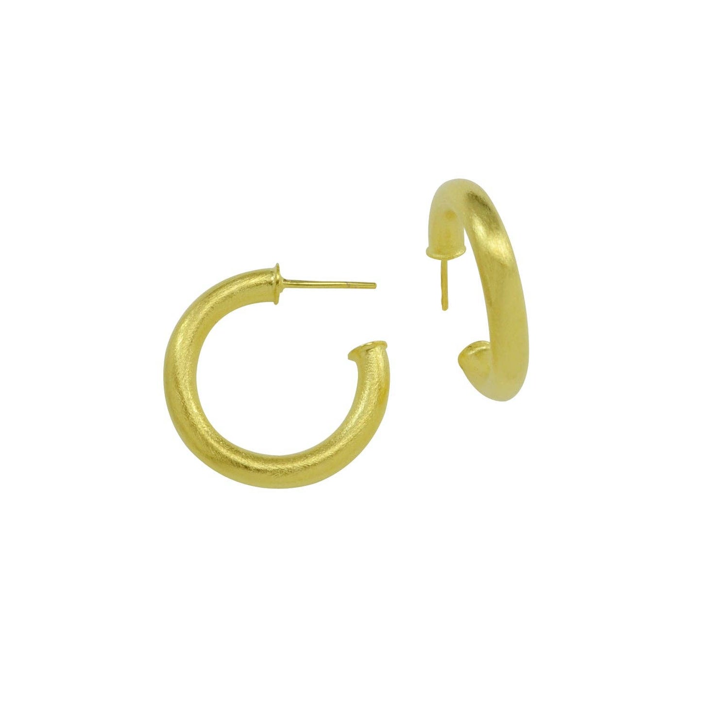 Betty Carre - YAEL HOOP EARRINGS: Silver
