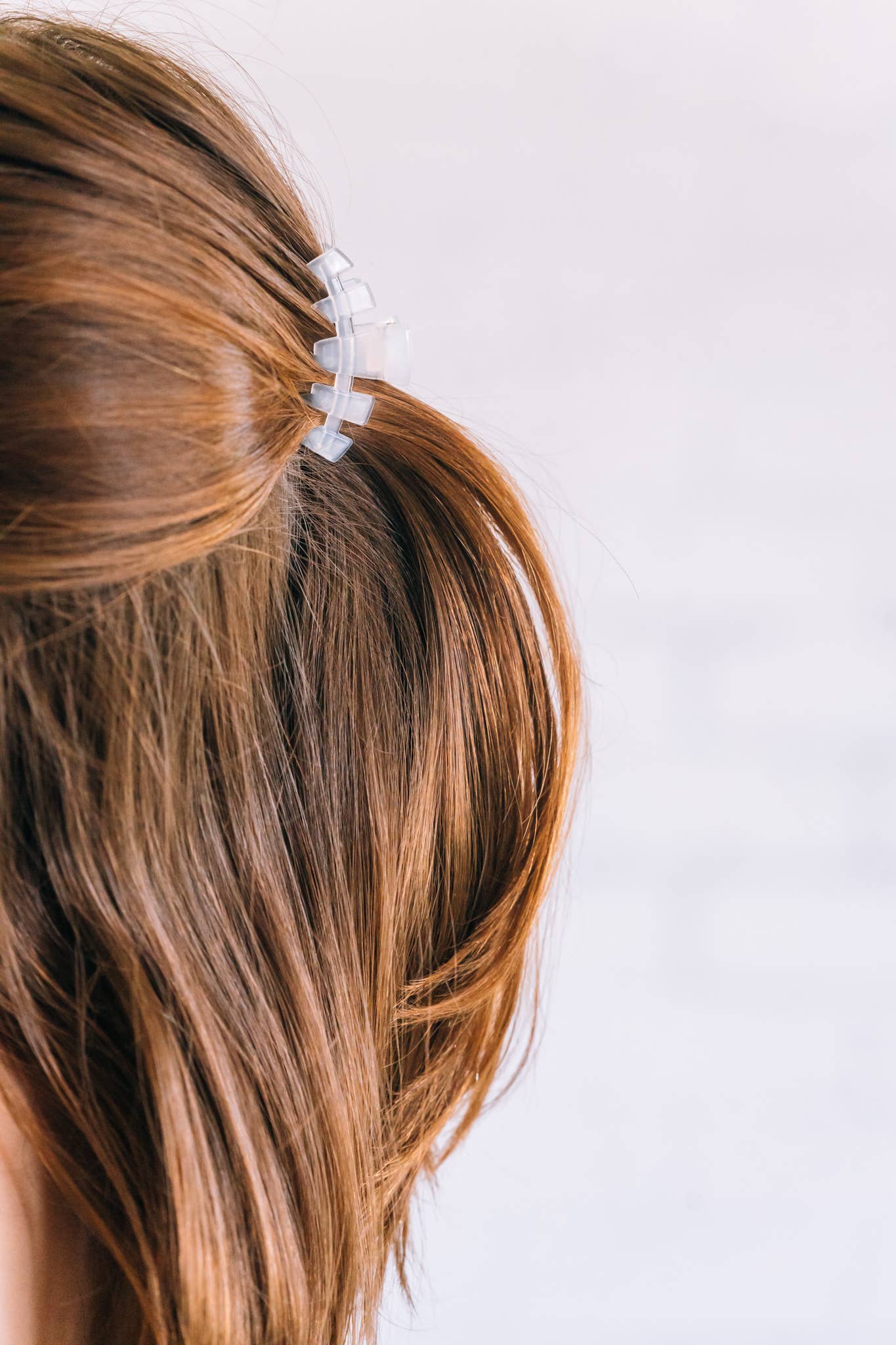 TELETIES - Classic Hair Clip | Tiny | Coconut White