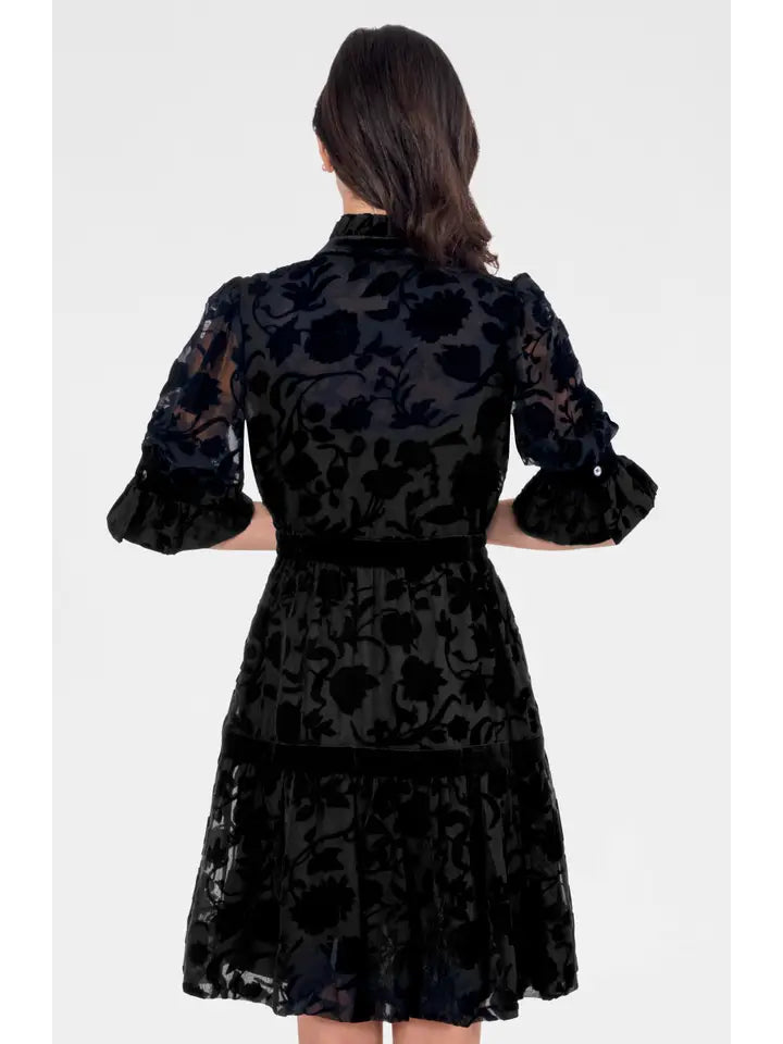 Tear Drop Dress - Luxe Garden