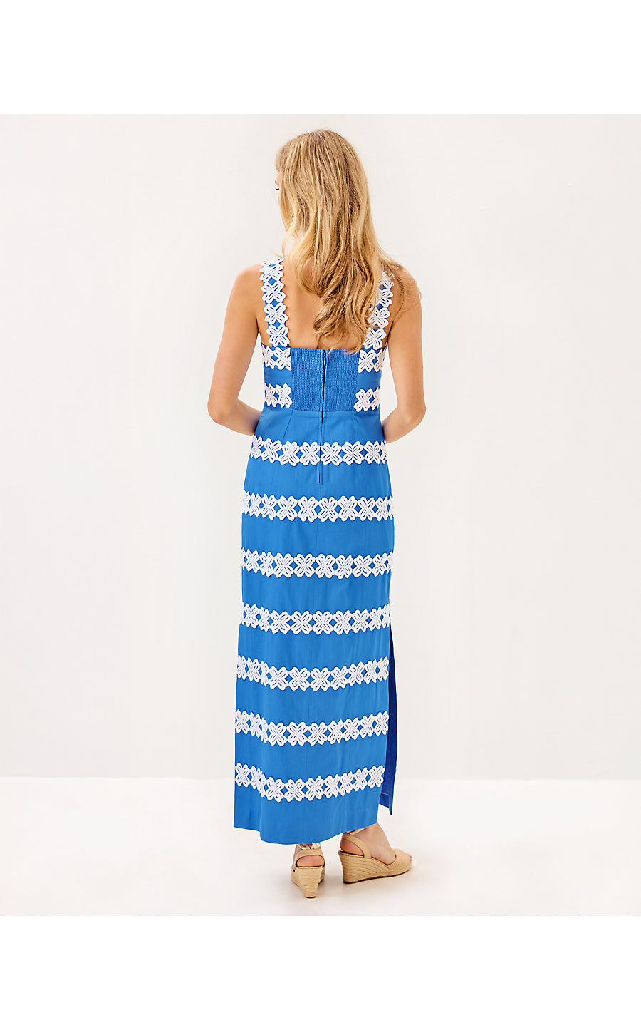 DAVIS MAXI DRESS - SUNWASHED BLUE