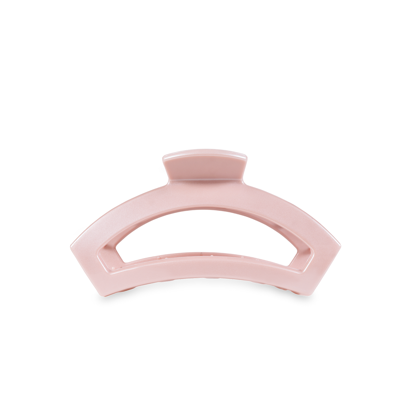 TELETIES - Open Hair Clip | Tiny | Pearly Pink