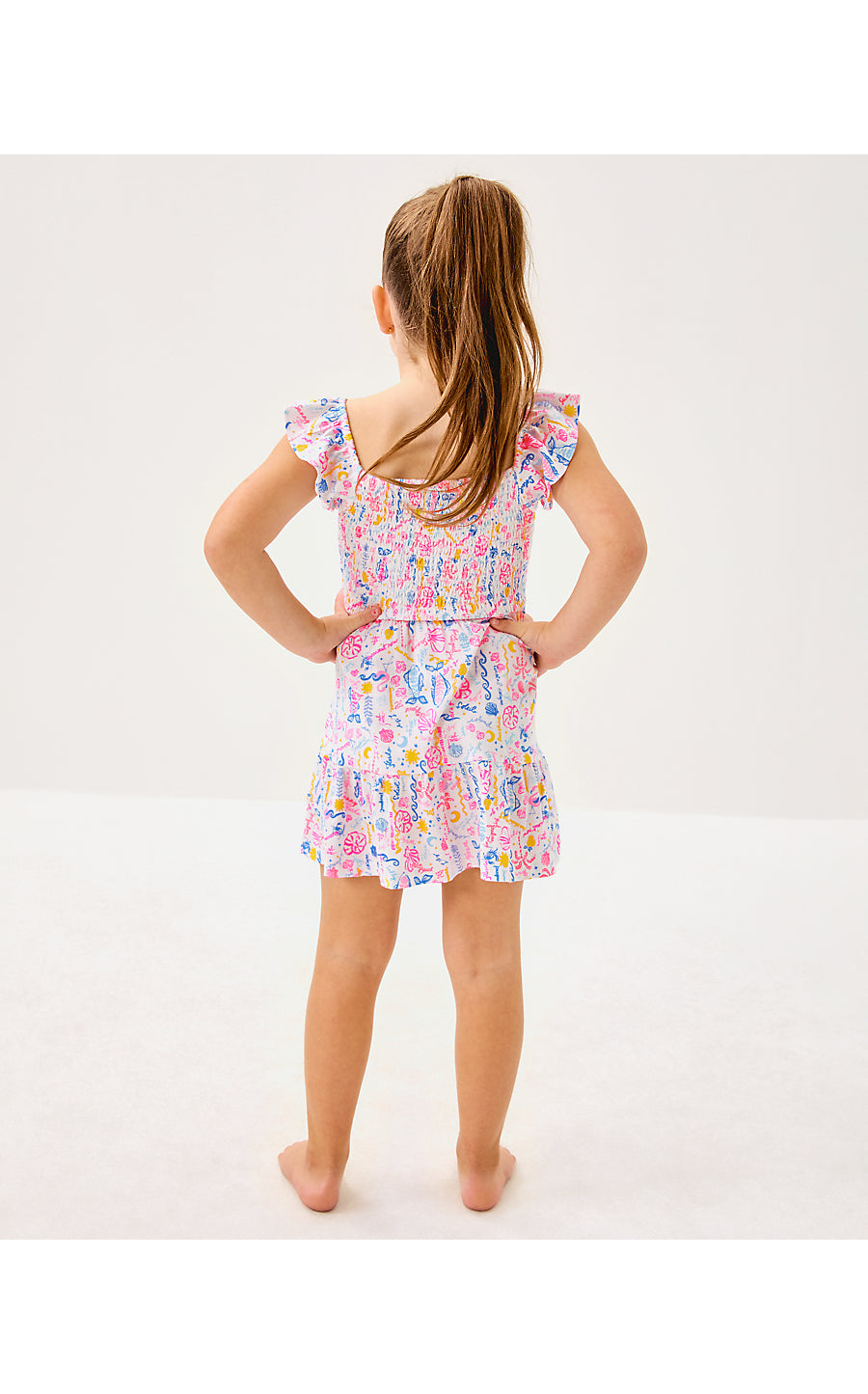 MINI JILLY DRESS - MULTI - SUMMER SERENADE